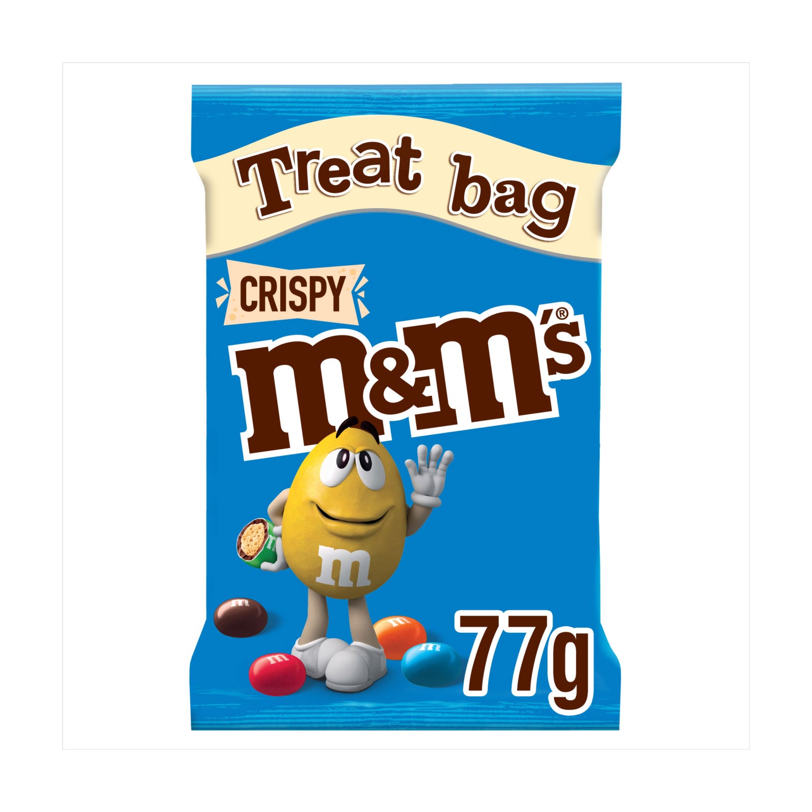 Crispy M&M'S Treat Bag 77g | High Quality Chocolate & Sweets Online - Product Image Crispy M&M'S Treat Bag 77g | High Quality Chocolate & Sweets Online - Product Image